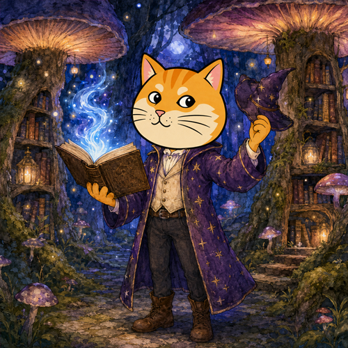 DOGECAT the meme wizard
